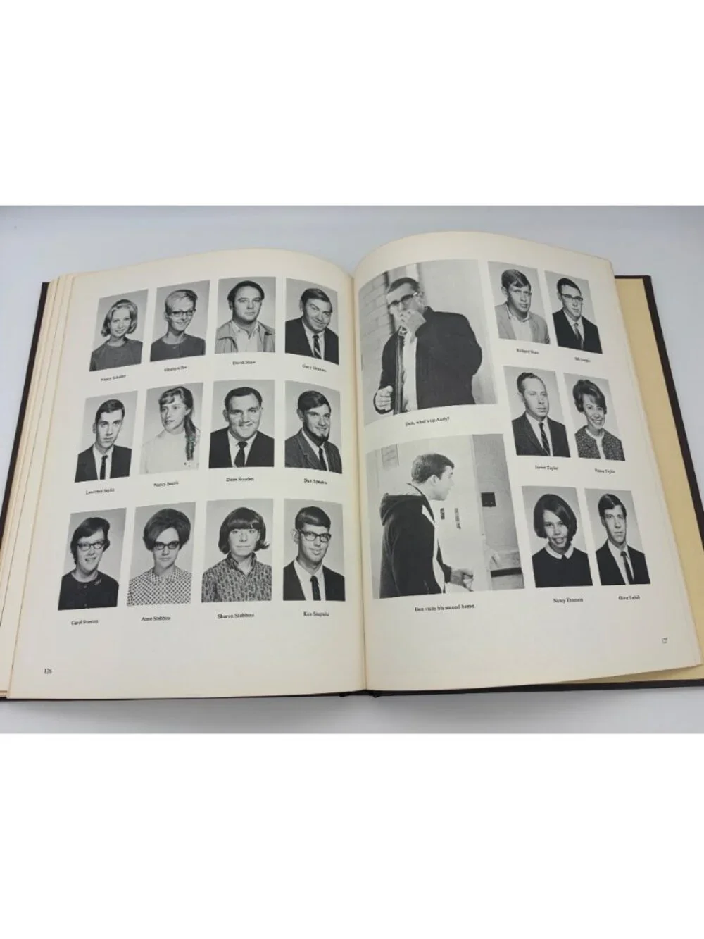 1968 Olivet College Oaks Yearbook Michigan Vintage Hardcover Campus Life History